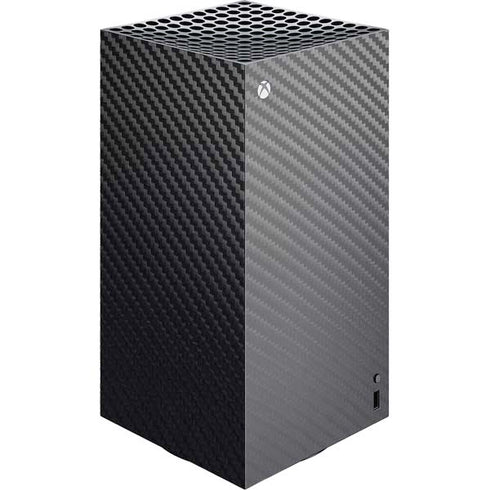 Black Carbon Fiber Specialty Texture Material XBox Series X Digital Edition Console Skin